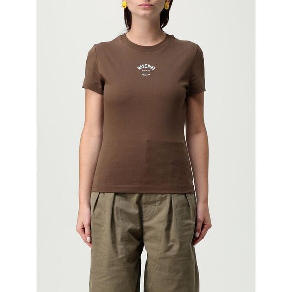 Moschino Jeans T-Shirt Woman Grey